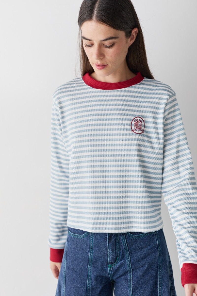 BASIC TEAM Rayas Celeste