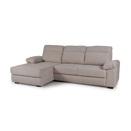 Rinconera Owen - Tela Microfibra - Chaise izquierdo 12072 (Beige)