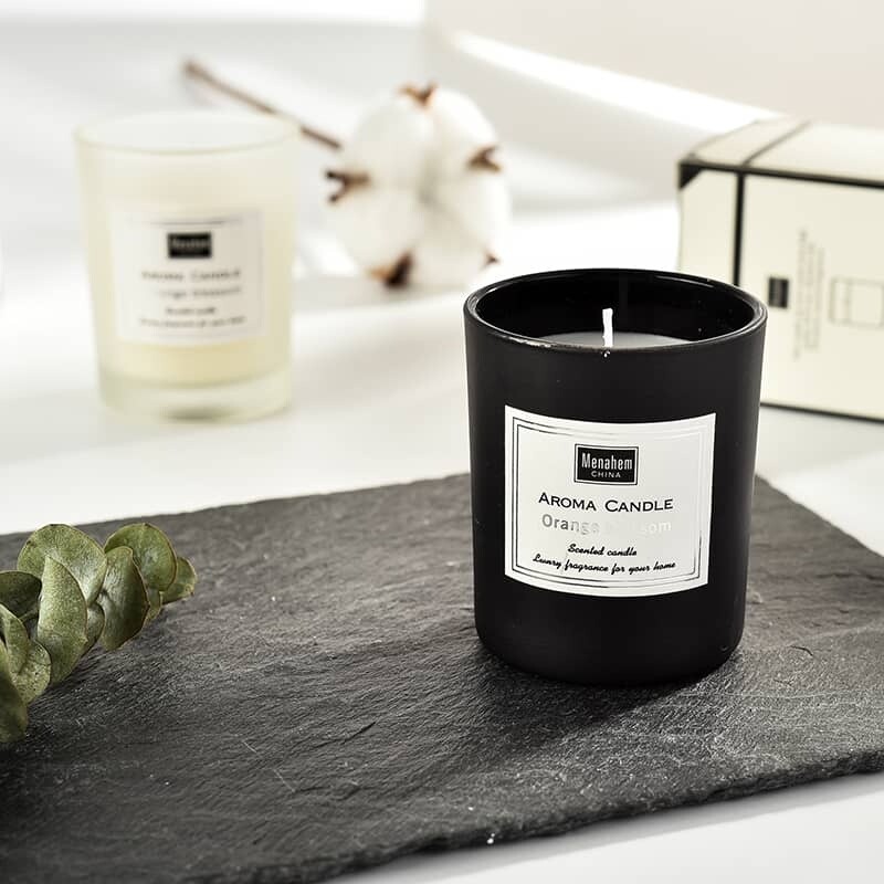 Vela aromática frasco vidrio Vela aromática frasco vidrio