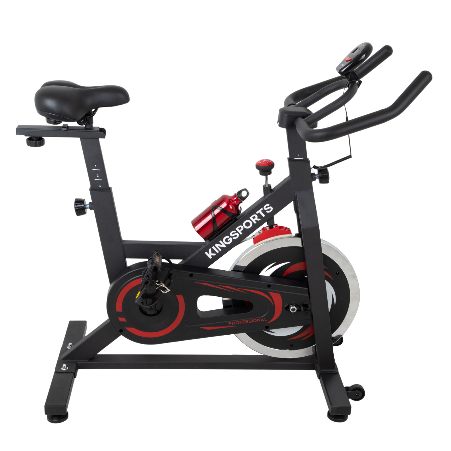 Bicicleta Fija Estática 18 kg para Spinning Cardio Fitness
