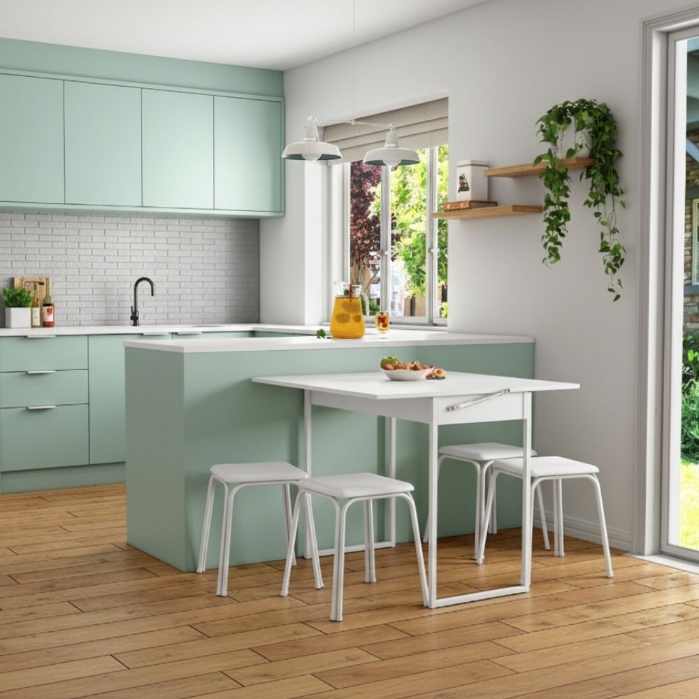 MESA PLEGABLE CON 2 BUTACAS SILLAS BANQUETAS MESA PLEGABLE CON 2 BUTACAS SILLAS BANQUETAS