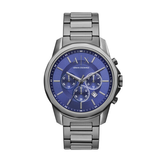 Reloj ARMANI EXCHANGE BANKS Acero Plateado Esfera 44mm 0