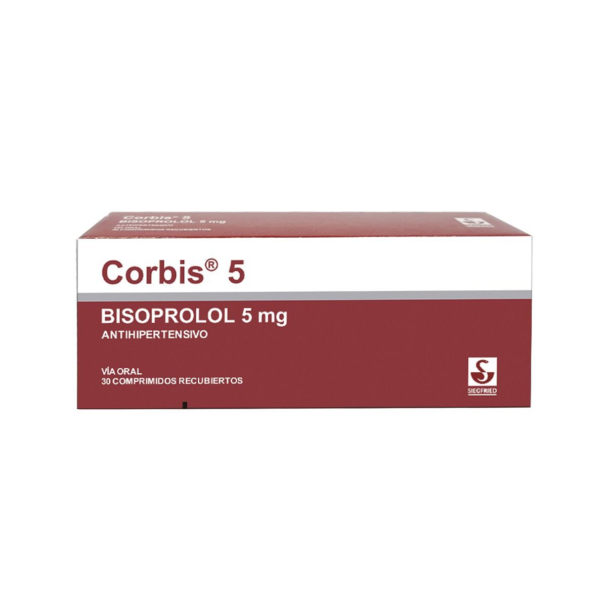 CORBIS 5 MG. CJ X 30 COMP. REC. 