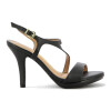 Sandalia Vizzano Mujer Con Pulserataco 10cm Negro