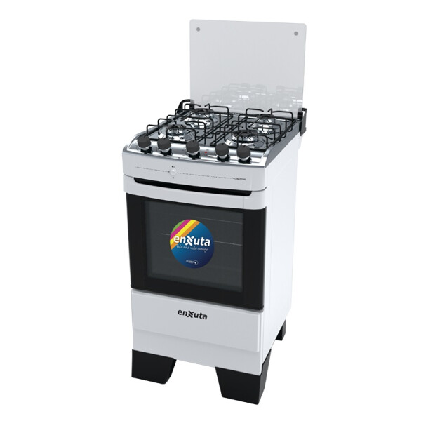 COCINA SUPERGAS 4 HORNALLAS BLANCA CON TERMOCUPLA Y GRILL ENXUTA COCINA SUPERGAS 4 HORNALLAS BLANCA CON TERMOCUPLA Y GRILL ENXUTA