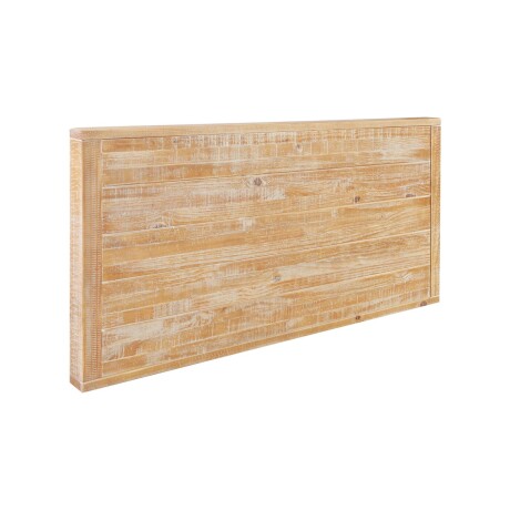 RESPALDO CABECERA 2 PLAZAS MADERA NATURAL-BEIGE MOUNTAUK