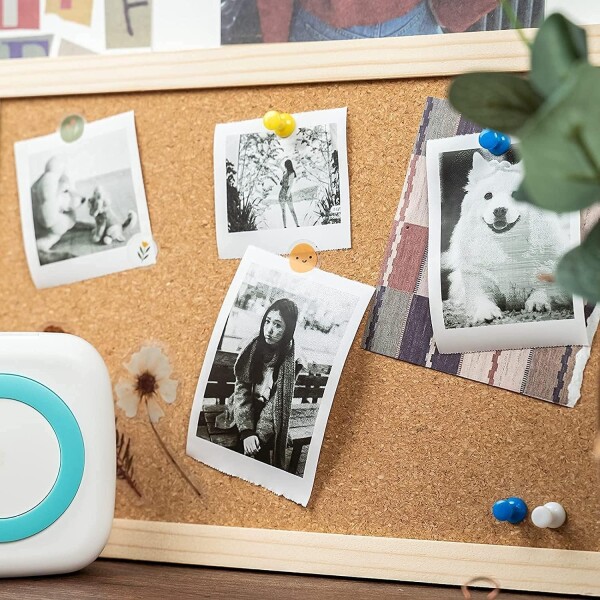 Rollo Papel X5 Térmico MIni impresora Portatil Pos 1 Vía Variante Color Blanco