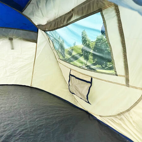 Carpa Pop-up Para 2 Personas C/ventana 245x150x95 Azul