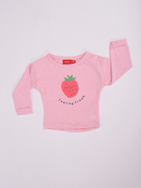 REMERA FRUTI ROSADO