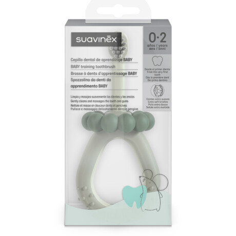 Cepillo de Dientes Suavinex Baby Verde 0 a 2 Años Cepillo de Dientes Suavinex Baby Verde 0 a 2 Años