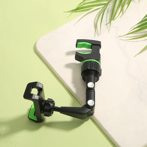 Soporte Celular Universal Pinza Base Brazo Flexible 360 Auto Variante Color Negro