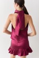 TOP HALTER PARTY Morado