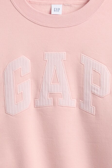 Buzo Deportivo Logo Gap Mujer Pure Pink