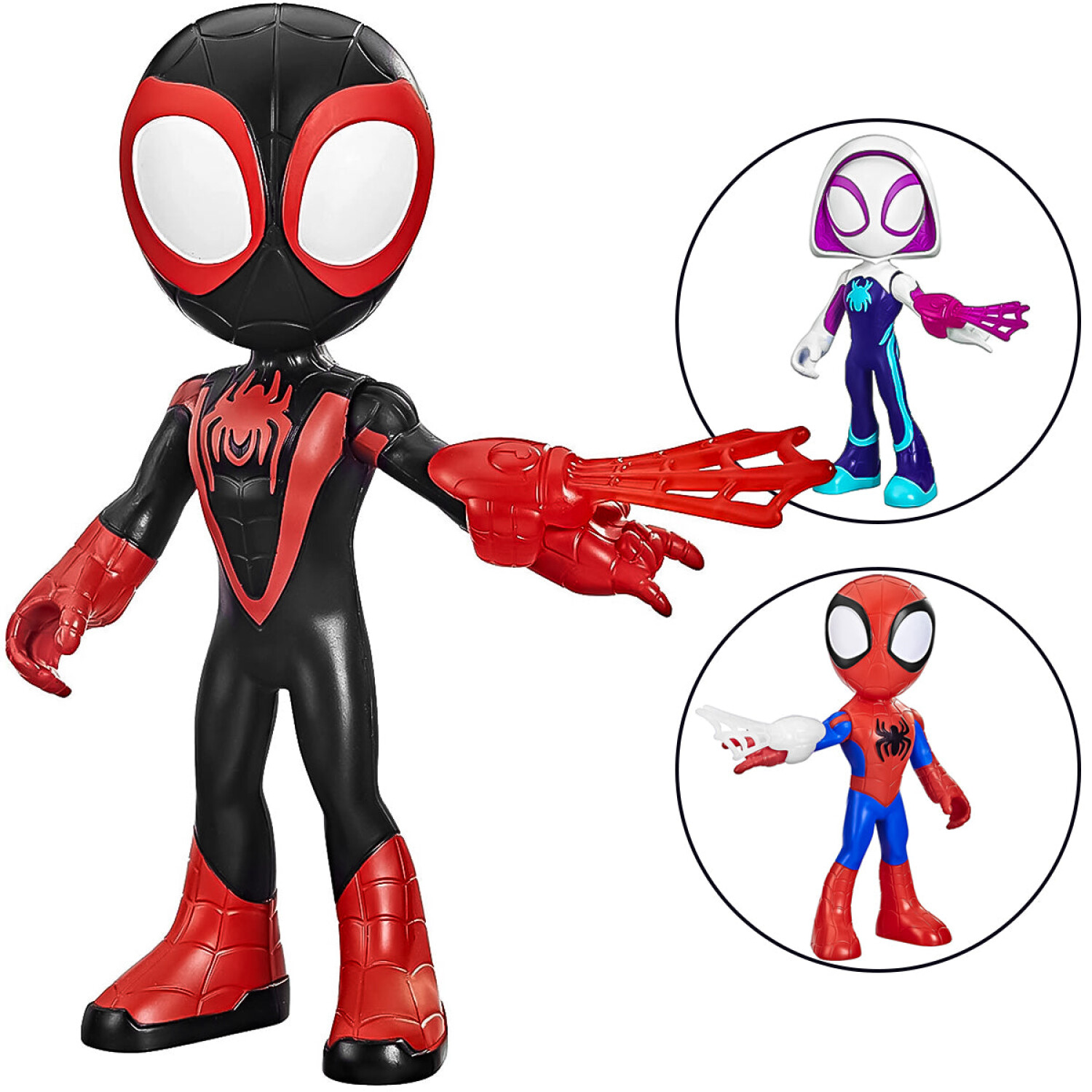Figura Spidey Marvel Spiderman Miles Morales Ghost Miles Morales El Rey del entretenimiento
