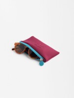 Gafas De Sol Redondas marron