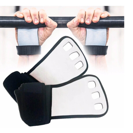 Par De Calleras Crossfit Barras Pesas Gimnasio Negro