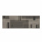 Alfombra de Interior Eco-Nature – Moldura | 0,57x1,80 Painel Chumbo