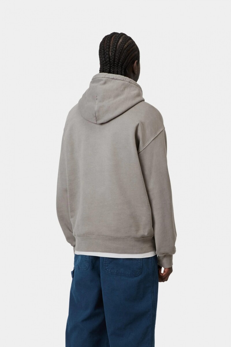 Hooded Nelson Sweat Gris