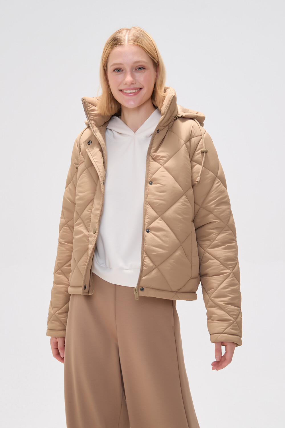 Campera Pernas Beige