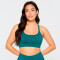 Top Principal Low Impact Bra Mujer Green Abyss