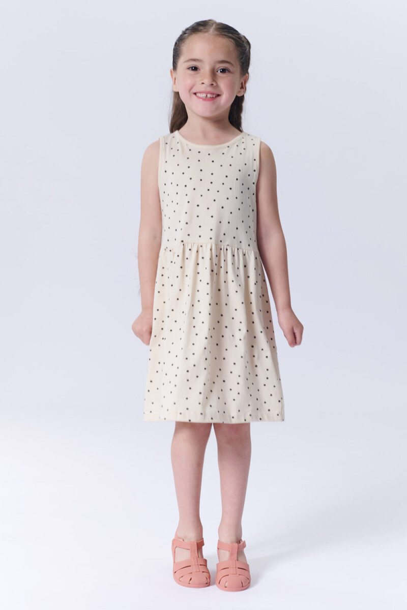 Vestido musculosa Estrella Amarillo