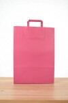 Bolsa lisa acuario 30x12x41 cm FUCSIA