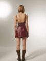 Falda Malvina Bordeaux Oscuro