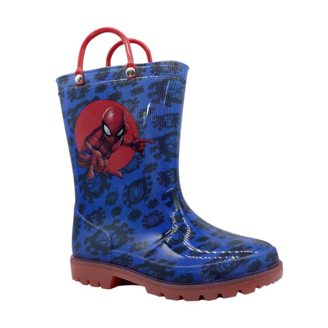 Botas de Lluvia Infantiles Spiderman Talle 24 al 30 U