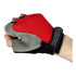 Guantes Gym Crossfit Gimnasio Musculación Pesas Resistente Variante Color Rojo