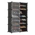 Zapatera Organizador IMBACK IBK-PLC006 | 16 Estantes, Gran Capacidad para 32 Pares, Compacta y Moderna Negro Zapatera Organizador IMBACK IBK-PLC006 | 16 Estantes, Gran Capacidad para 32 Pares, Compacta y Moderna Negro