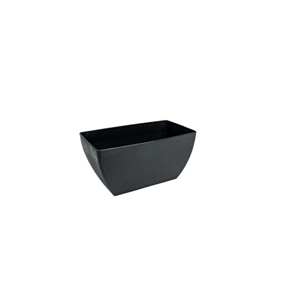 MACETA JARDINERA RECTANGULAR FLORATTA 5,3LTS - NEGRO 