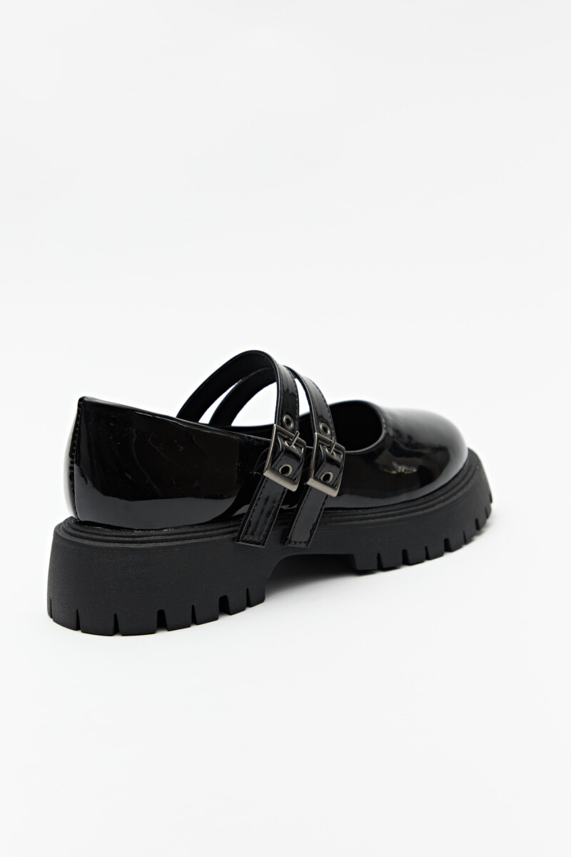 ZAPATO ASON Charol Negro