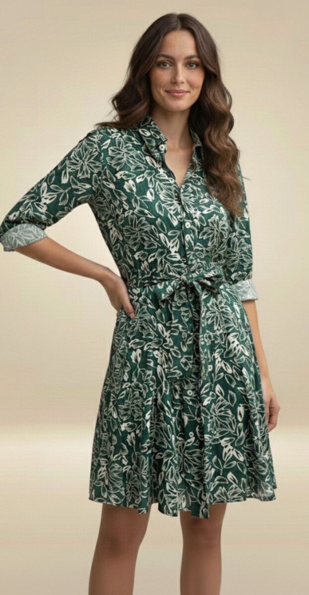 Vestido Estampado. 