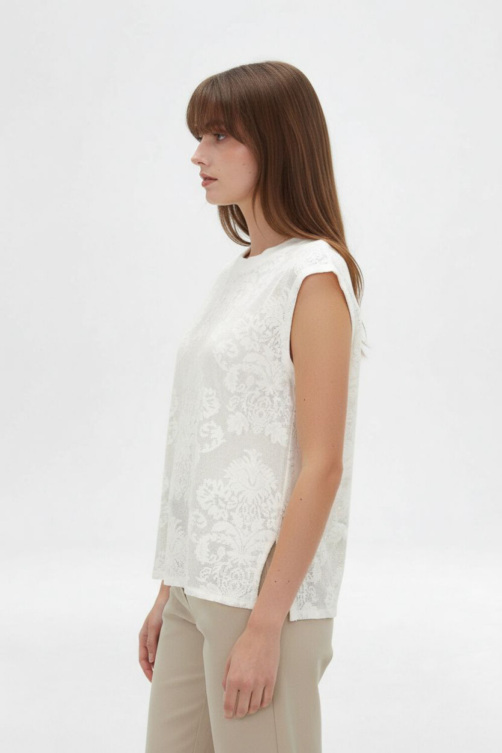 Musculosa Cherito Marfil / Off White
