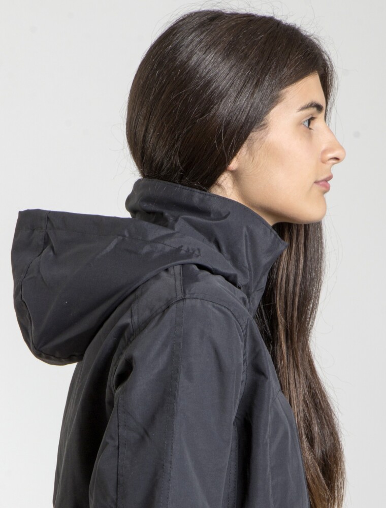 Campera de Lluvia Dama Negro