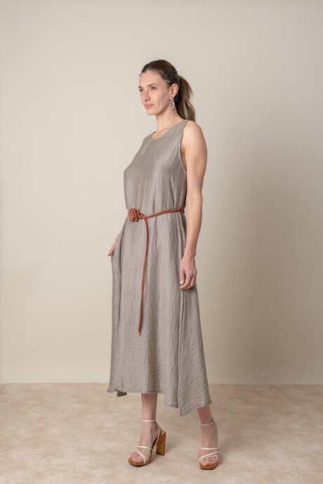 VESTIDO LUX LUNA Visón