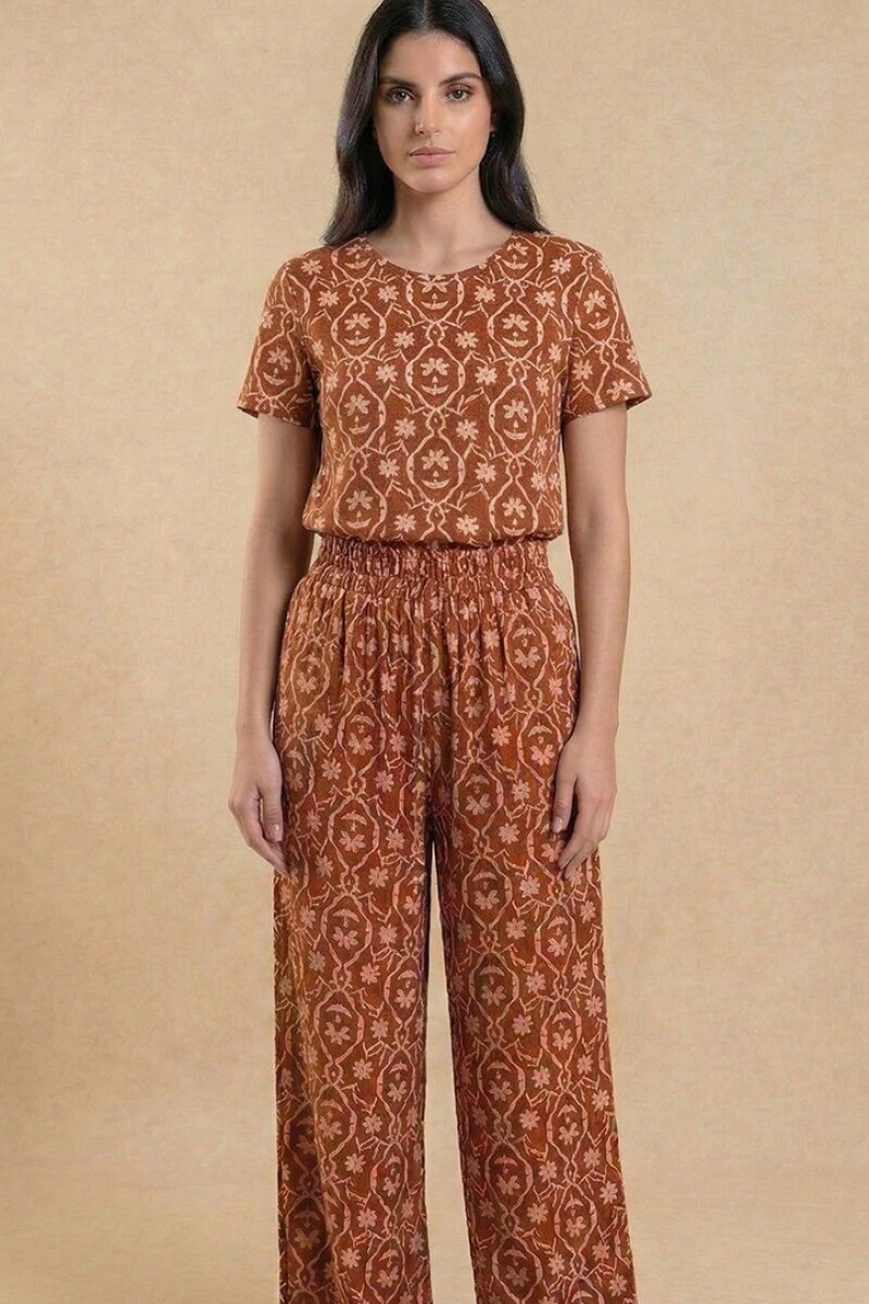 Palazzo Estampado. Palazzo Estampado.