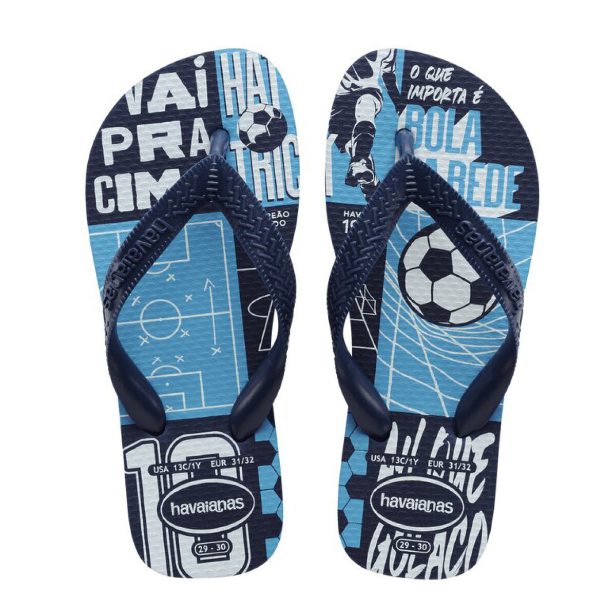 Sandalias Infantiles Havaianas Kids Athletic Havaianas - Azul Marino - Azul Marino 
