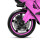 Moto A Batería Ninja Con Ruedas Luces Música Y USB Rosado