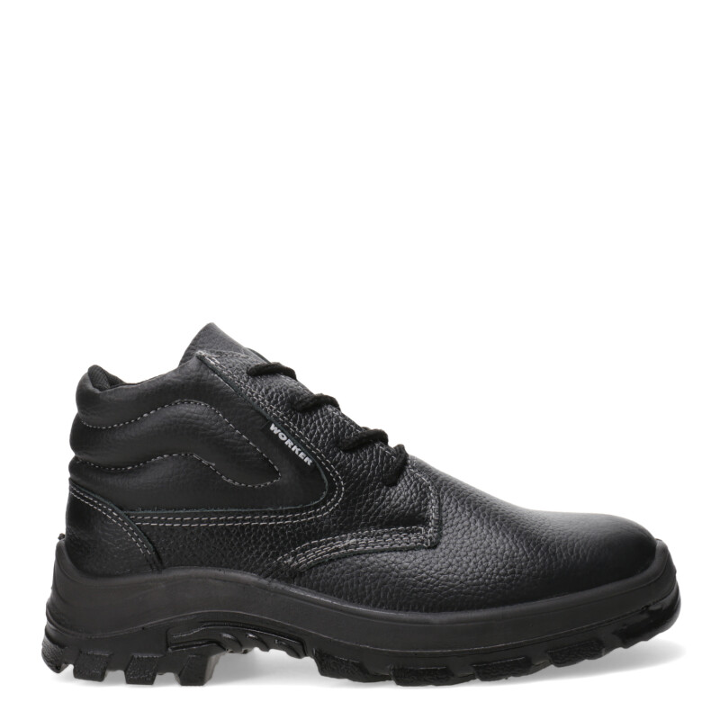 Botas Unisex Worker Sin Puntera Negro