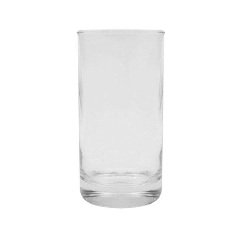 Vaso de Vidrio Crisa 240 ml Fondo Grueso VASO JUGO FONDO GRUESO 240ML CRISA