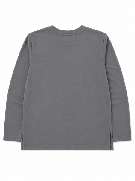 REMERA GAME FADE GRIS OSCURO