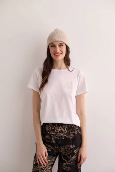 Remera Cheetah White Remera Cheetah White