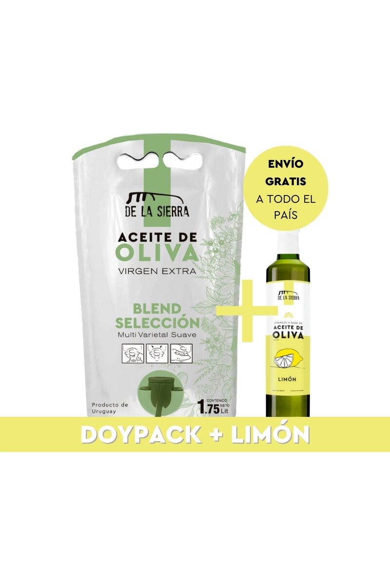 Promo: DoyPack + Aceite Saborizado de - Limón 