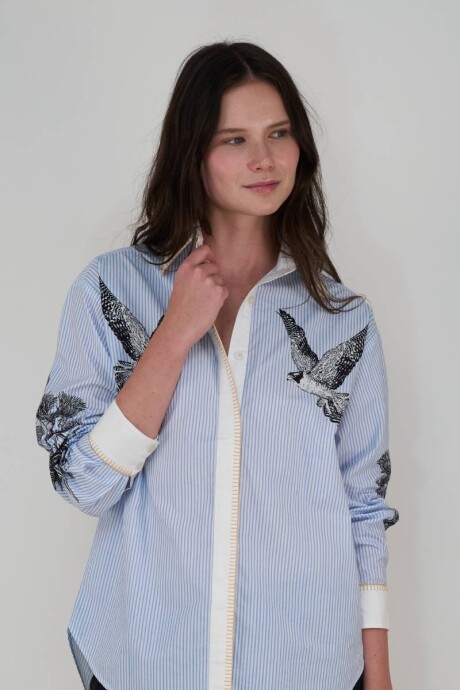 Camisa Mystic Light Blue Camisa Mystic Light Blue