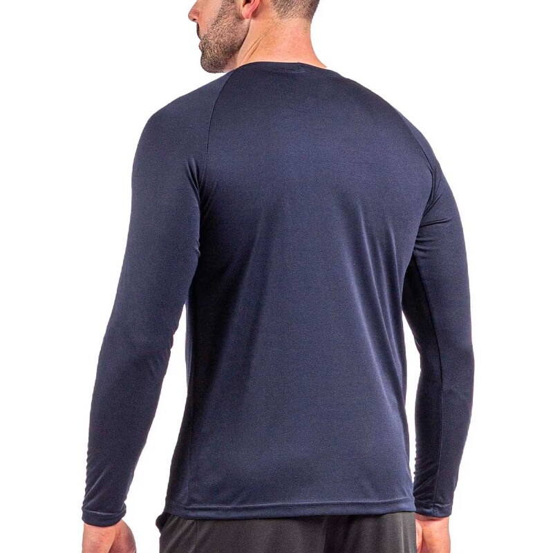 Remera Hombre Protección Uv50+ Poker Marino