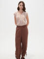 Pantalon Jilow Marron