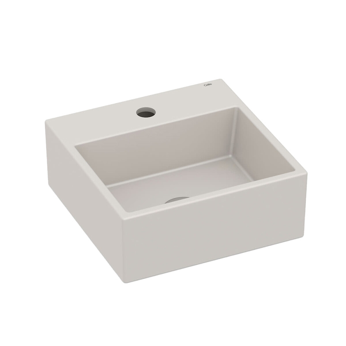 Bacha De Apoyo Modelo Basic Q1 41x41 Cm Color Beige 