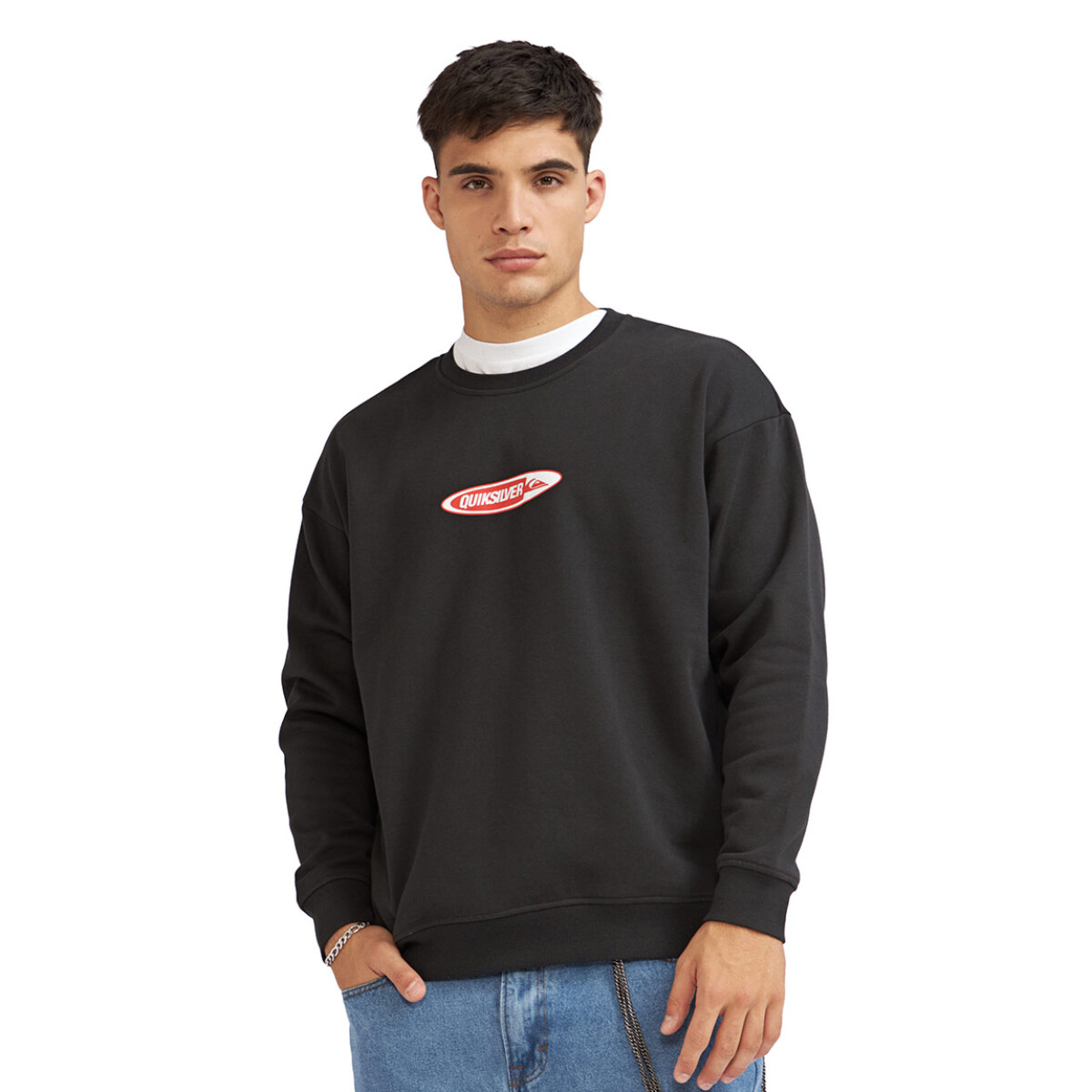 Quiksilver Buzo DISK Hombre - Negro 