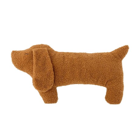 ALMOHADÓN PELUCHE POLIESTER MARRON CHARLIE DOG